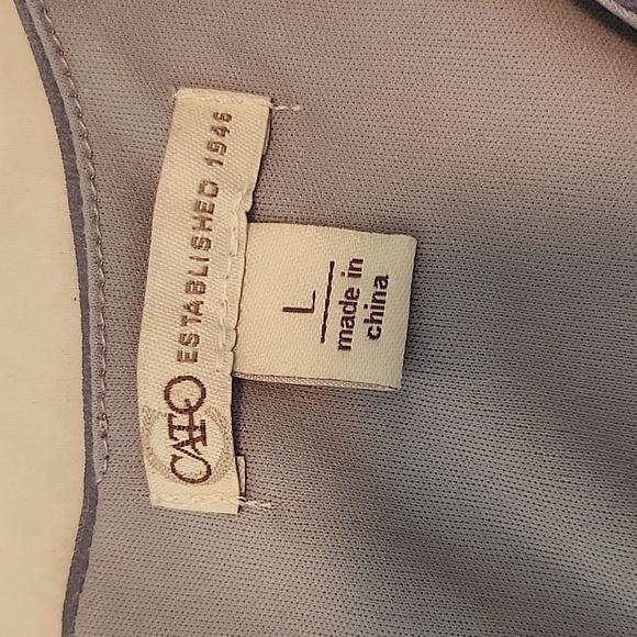 Cato Blue Ombre Swing Dress Knee Length Size Large - Picture 4 of 9